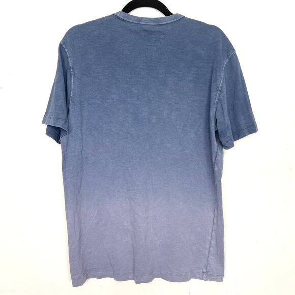 American Eagle Ombre Graphic T-Shirt Blue Purple Small - Picture 4 of 5
